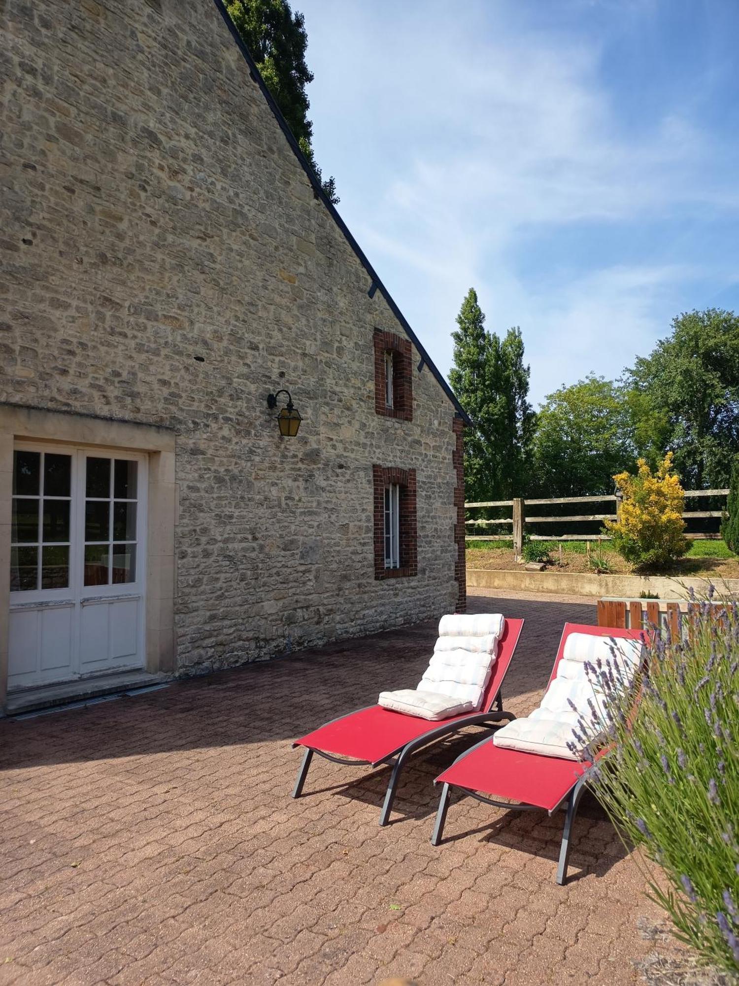 Maison De Charme Tour-en-Bessin Exterior photo